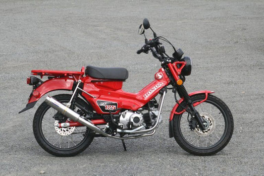 フルエキゾースト マフラー 80D-RAPTOR チタン φ80×300 CT125 ハンターカブ