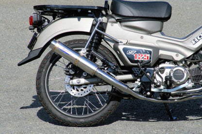 Full Exhaust System 80D-RAPTOR Stainless Steel φ80x300 CT125 Hunter Cub