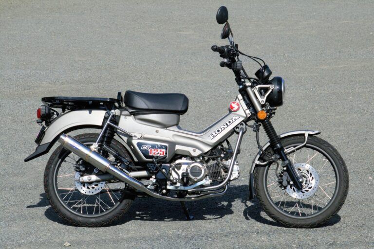 Full Exhaust System 80D-RAPTOR Stainless Steel φ80x300 CT125 Hunter Cub