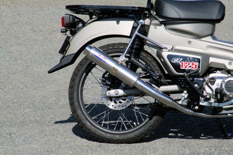フルエキゾースト マフラー 80D-RAPTOR チタン φ80×300 CT125 ハンターカブ