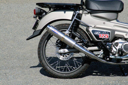フルエキゾースト マフラー 80D-RAPTOR チタン φ80×300 CT125 ハンターカブ