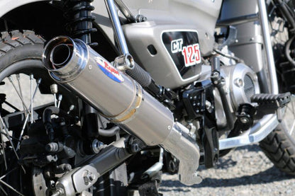 フルエキゾースト マフラー 80D-RAPTOR チタン φ80×300 CT125 ハンターカブ