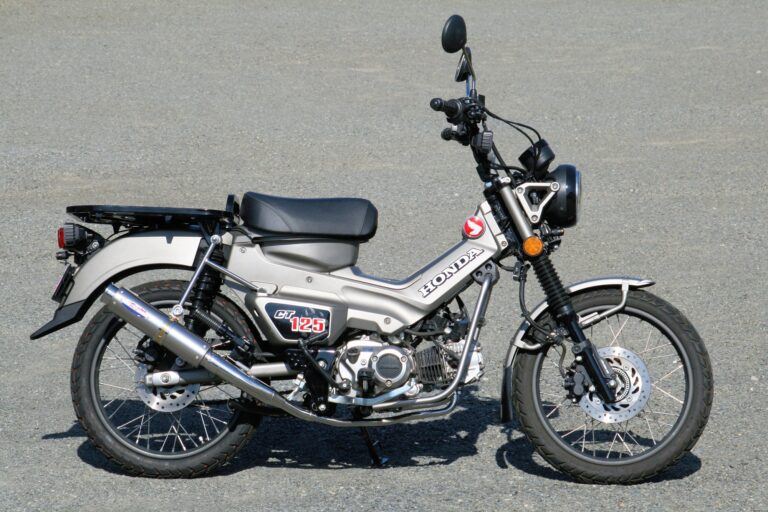 フルエキゾースト マフラー 80D-RAPTOR チタン φ80×300 CT125 ハンターカブ