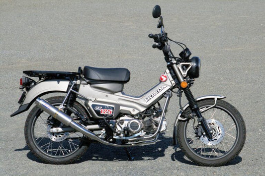 フルエキゾースト マフラー 80D-RAPTOR チタン φ80×300 CT125 ハンターカブ