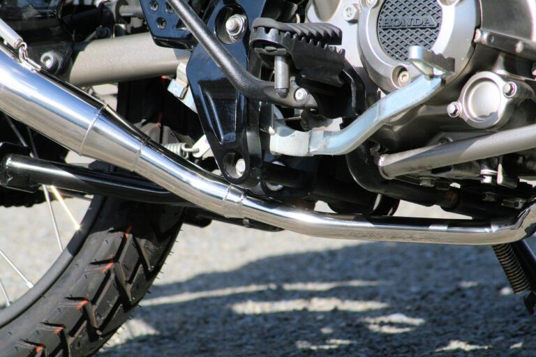 Full Exhaust System 80D-RAPTOR Blue Titanium φ80x300 CT125 Hunter Cub