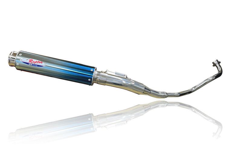 Full Exhaust System 80D-RAPTOR Blue Titanium φ80x300 CT125 Hunter Cub