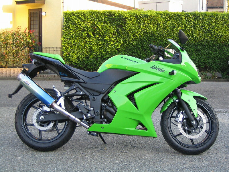 ニンジャ250 マフラー 80D-RAPTOR TI チタン ニンジャ NINJA250R JBK-EX250K