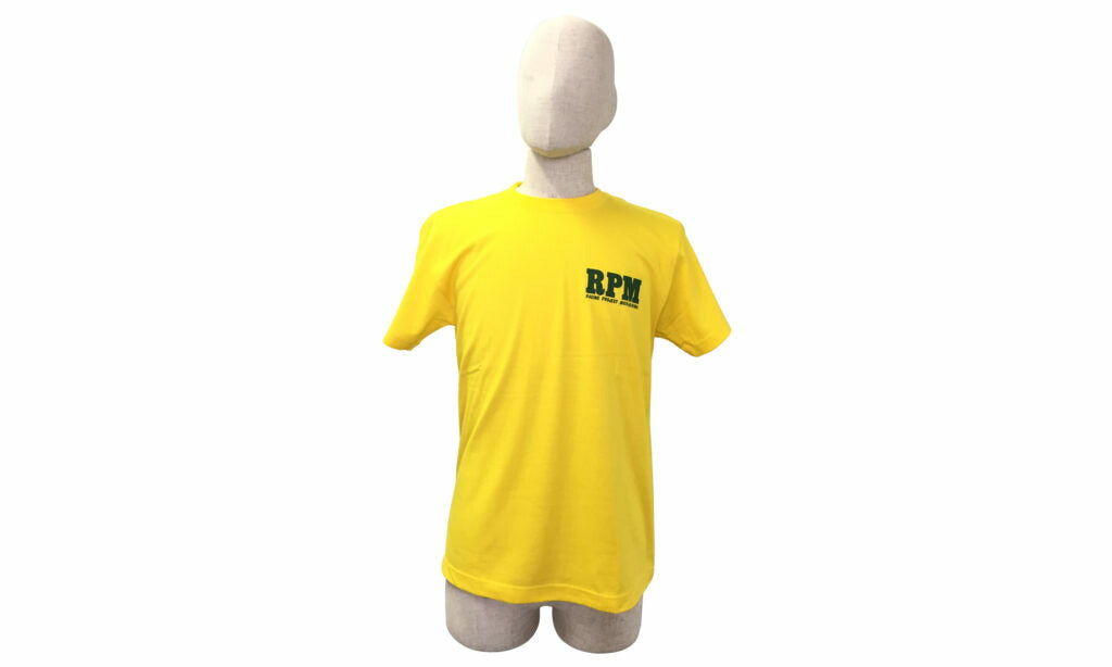オリジナルロゴTシャツ イエロー Mサイズ