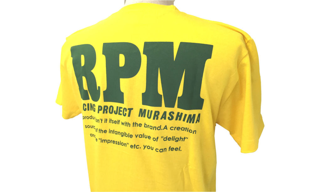 オリジナルロゴTシャツ イエロー Mサイズ