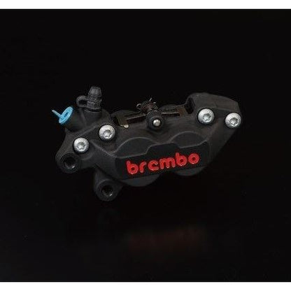 4ポット キャスティングキャリパー レッドロゴ ブラック 40mmピッチ 右側