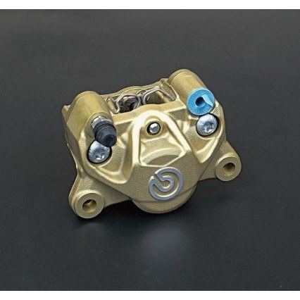 2ポット ラージピストンキャリパー ゴールド ピストン径34mm