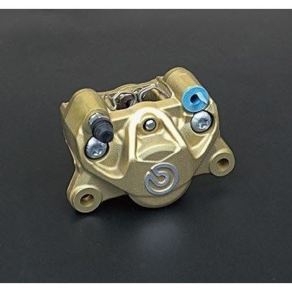 2ポット ラージピストンキャリパー ゴールド ピストン径34mm