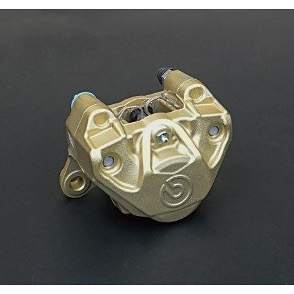 2ポット ラージピストンキャリパー ゴールド ピストン径34mm