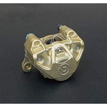 2ポット ラージピストンキャリパー ゴールド ピストン径34mm