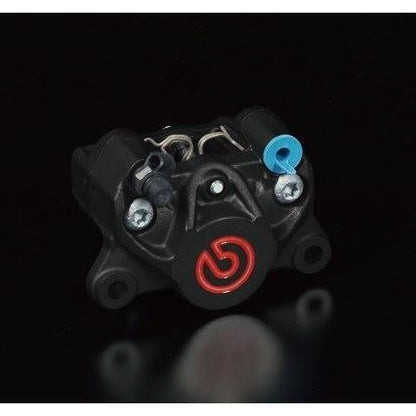 2ポット ラージピストンキャリパー レッドロゴ ブラック ピストン径34mm