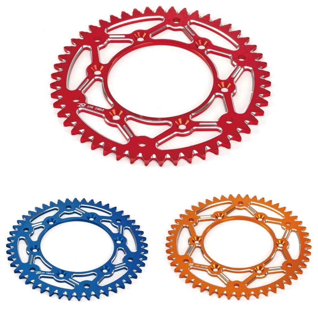 ERGAL リアスプロケット ブルー 520-50T YZ/YZF/YZFX/YZX