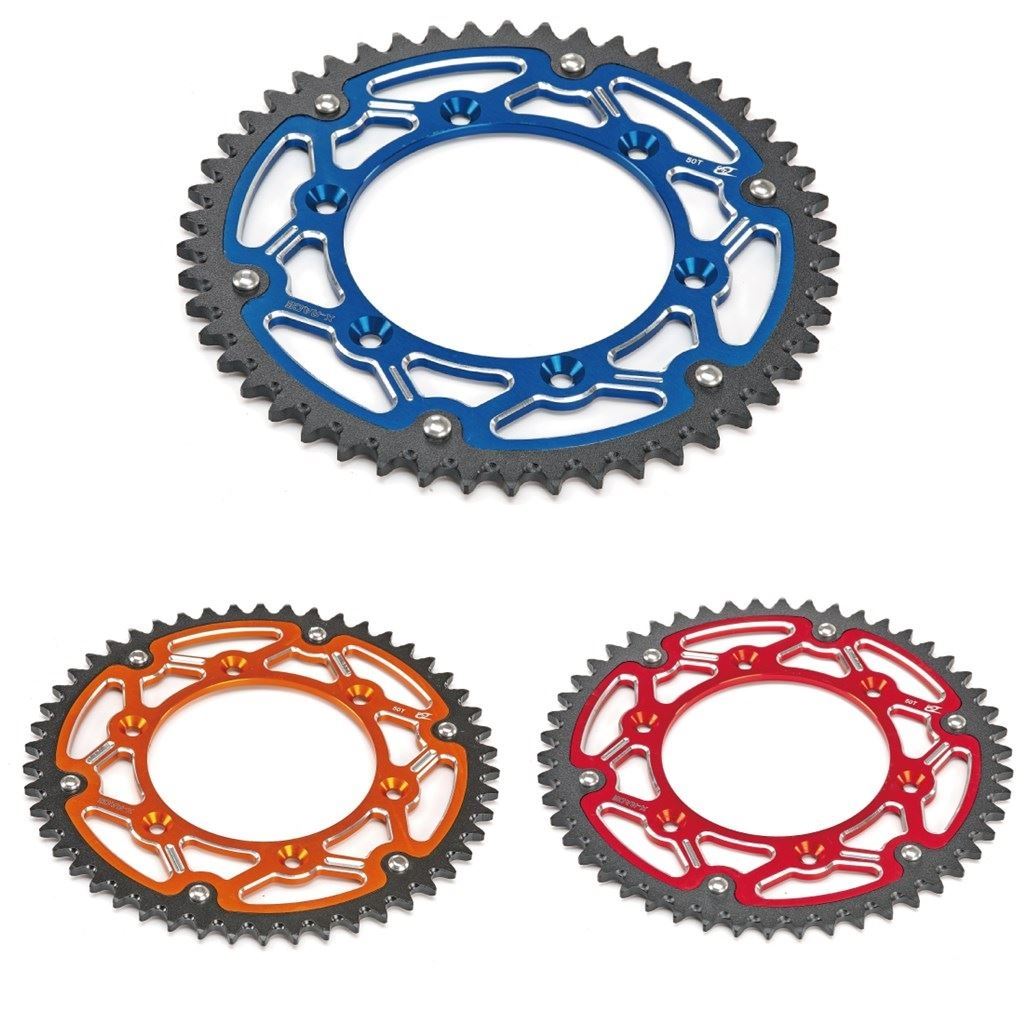 X-RACE リアスプロケット ブルー 520-50T YZ/YZF/YZFX/YZX