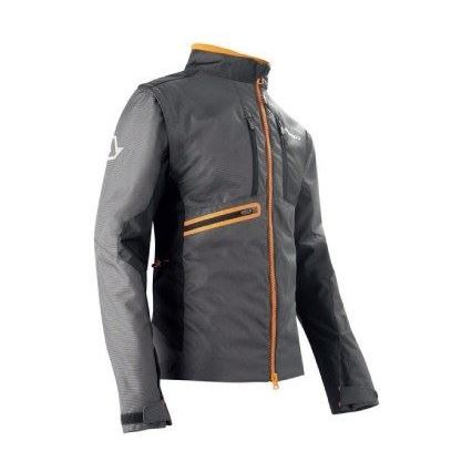 エンデューロ ジャケット ブラック/オレンジ