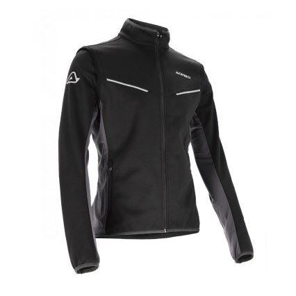 TRACK ソフトシェルジャケット ブラック/グレー