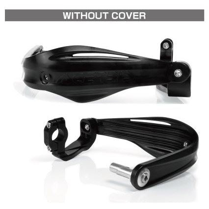 TRI FITハンドガード スチールハンドル対応セット レッド 内径φ13.5～19mm