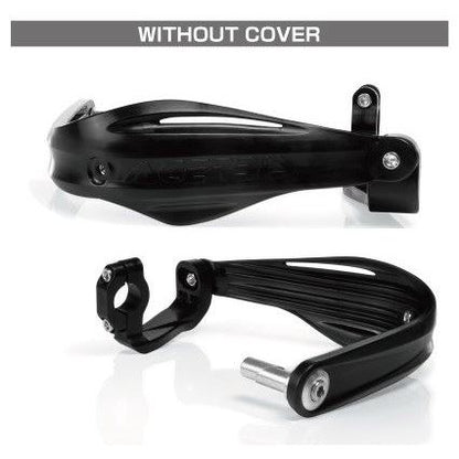 TRI FITハンドガード スチールハンドル対応セット レッド 内径φ13.5～19mm