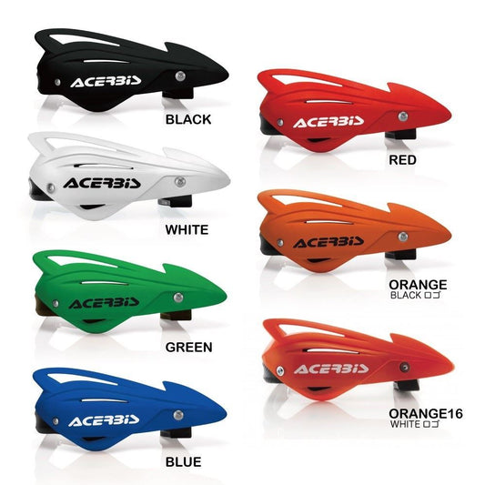 TRI FITハンドガード スチールハンドル対応セット ホワイト 内径φ13.5～19mm