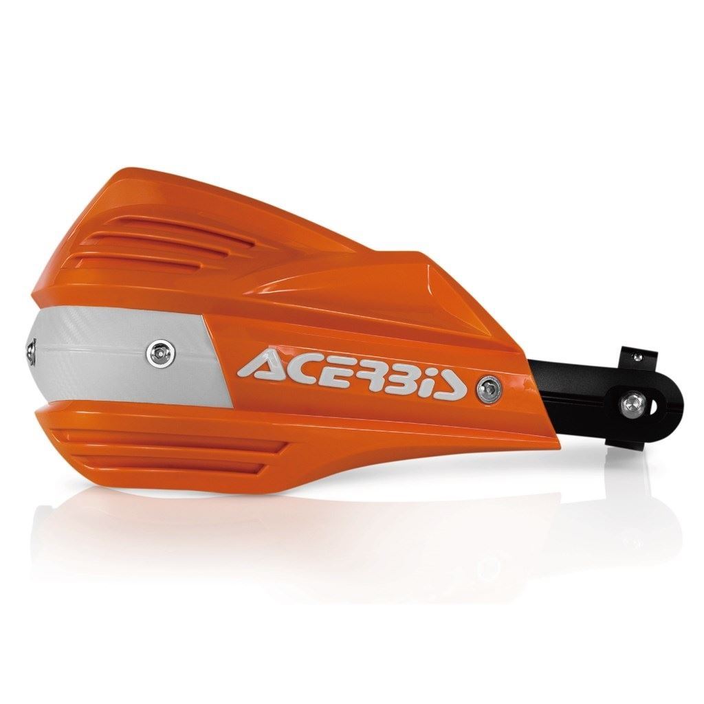 X-FACTOR Handguard Orange x White Inner diameter 13.5-16mm / Outer diameter 22 or 28mm