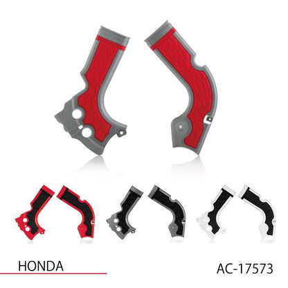 X-GRIP フレームガード ホワイト CRF250/450R