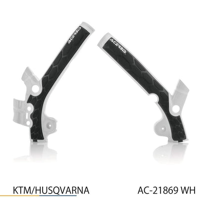 X-GRIP フレームガード ホワイト SX85 TC85