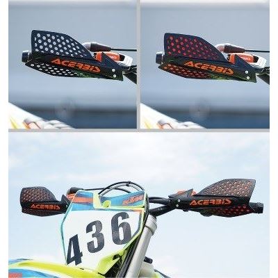 X-ULTIMATE Handguards Black/Orange Outer diameter 22.2mm