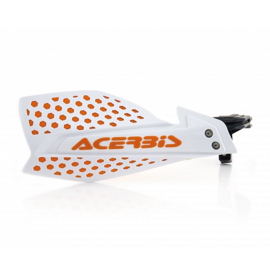 X-ULTIMATE Handguards White/Orange Outer Diameter 22.2mm