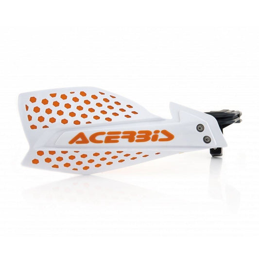 X-ULTIMATE Handguards White/Orange Outer Diameter 22.2mm