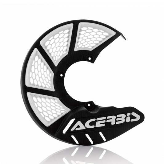 X-BRAKE 2.0 ミニ245 ベンテッドフロントディスクカバー ブラック/ホワイト