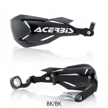 X-FACTORY Handguards Black/Black 22mm/28mm Outer Diameter