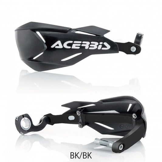 X-FACTORY ハンドガード ブラック/ブラック 外径22mm/28mm