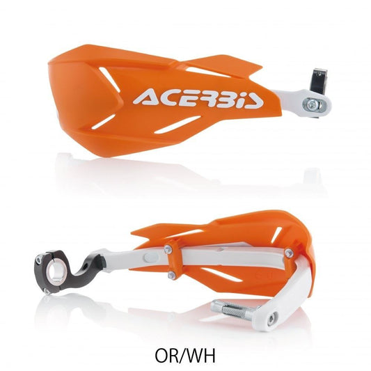 X-FACTORY ハンドガード オレンジ/ホワイト 外径22mm/28mm