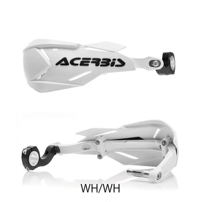 X-FACTORY ハンドガード ホワイト/ホワイト 外径22mm/28mm