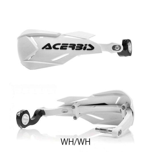 X-FACTORY ハンドガード ホワイト/ホワイト 外径22mm/28mm