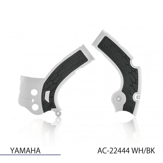 X-GRIP フレームガード ホワイト/ブラック YZ250F等
