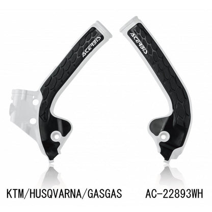 X-GRIP フレームガード ホワイト SX85 TC85 MC85