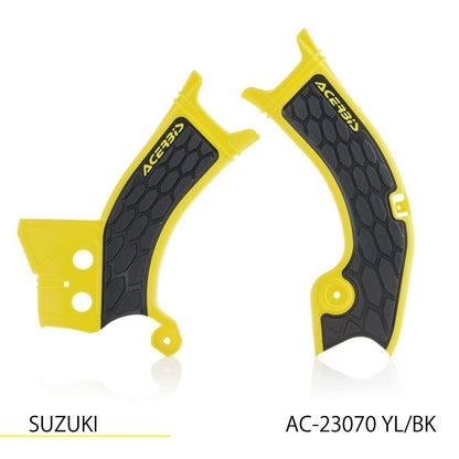 X-GRIP フレームガード イエロー/ブラック RM-Z 250/450