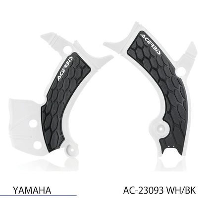 X-GRIP フレームガード ホワイト/ブラック YZ250F/FX等
