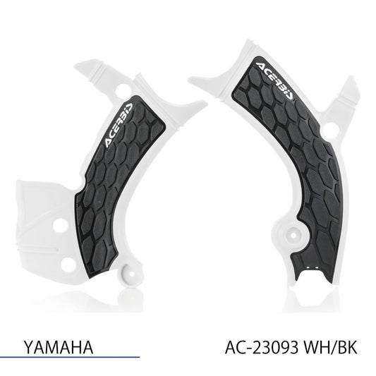 X-GRIP フレームガード ホワイト/ブラック YZ250F/FX等