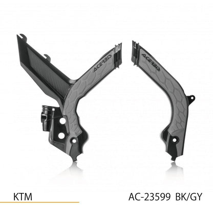 X-GRIP フレームガード ブラック/グレー SX125/150/250 SX-F 250/350/450等
