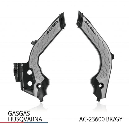 X-GRIP フレームガード ブラック/グレー FC250/350/450等