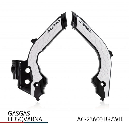 X-GRIP フレームガード ブラック/ホワイト FC250/350/450等