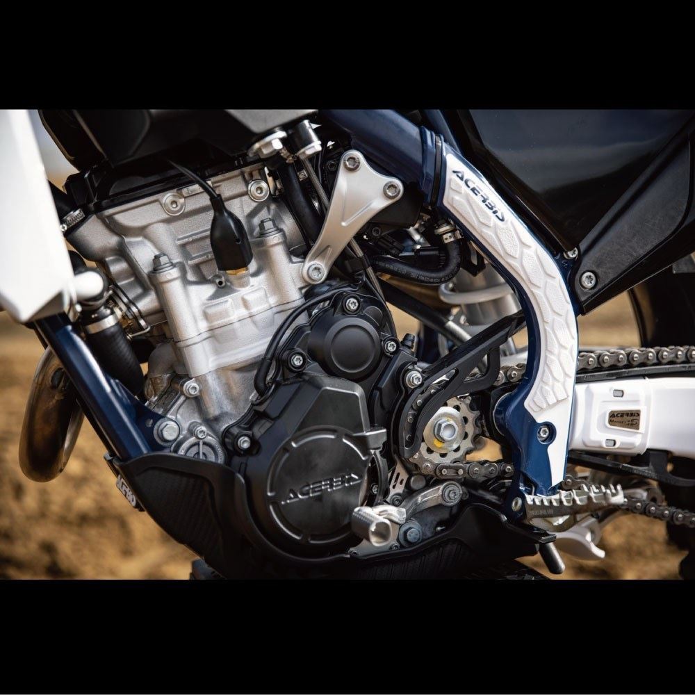 X-GRIP フレームガード レッド/ブラック FC250/350/450等