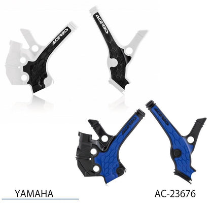 X-GRIP フレームガード ブラック/ブルー YZ65