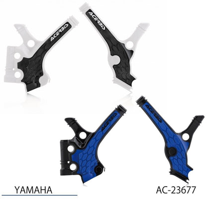 X-GRIP フレームガード ブラック/ブルー YZ85