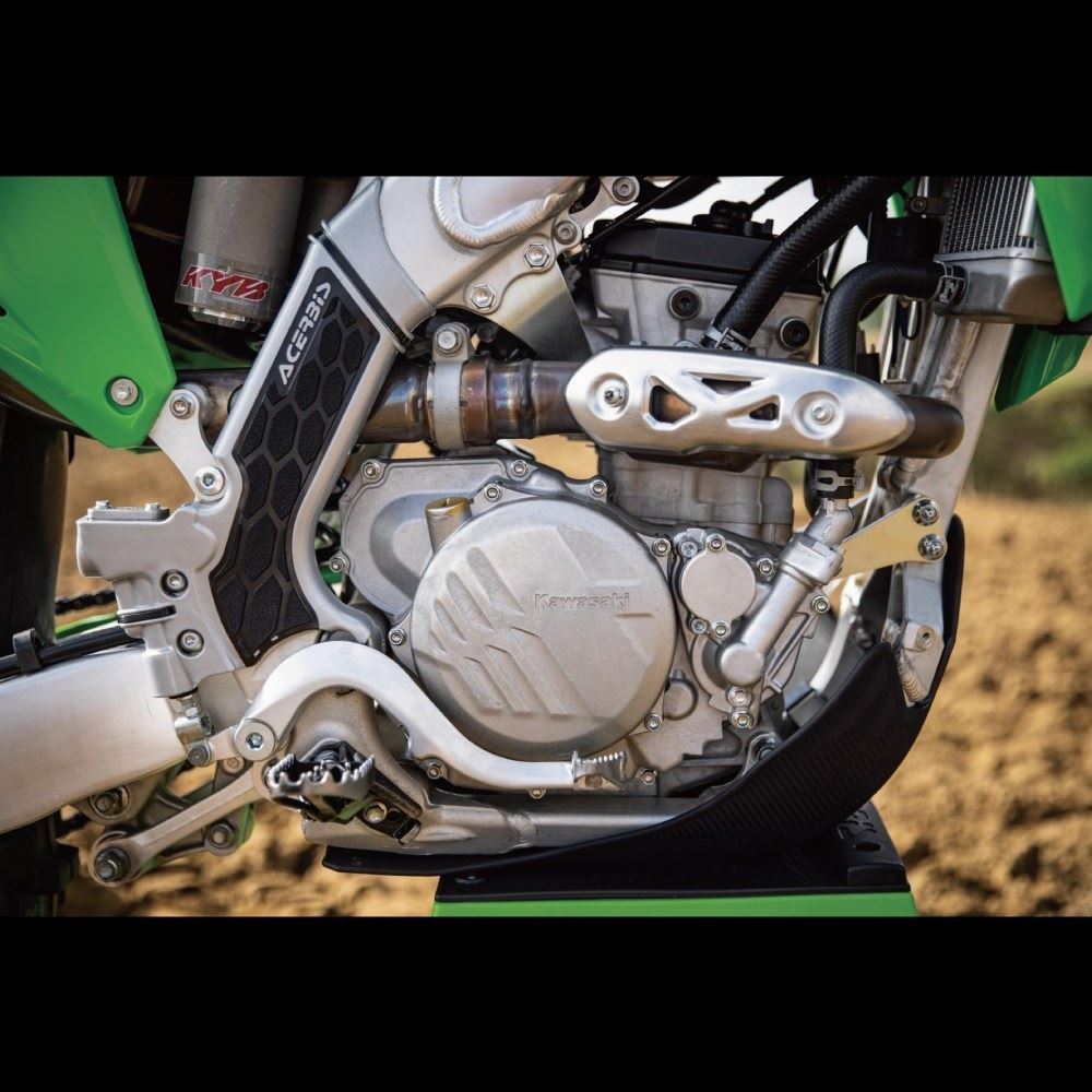 X-GRIP フレームガード グリーン/ブラック KX250 4T/X等